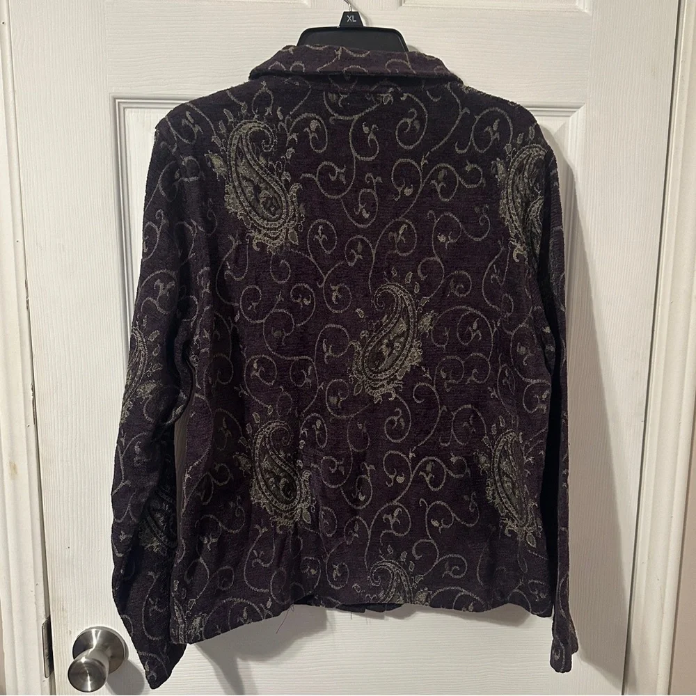 Units Gorgeous Dark Purple Jacket Small - Picture 4 of 4